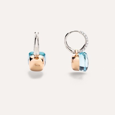Orecchini Nudo Classic Topazi Azzurri [c39625c9]