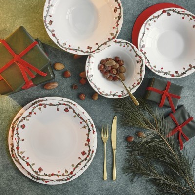 Piatto fondo 24 cm Nora Christmas [a948ef94]