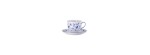 Piattino caffè Form 1382 Blaublüten [5e011c47]
