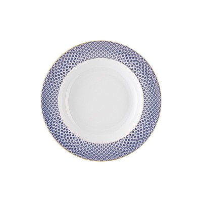 Piatto fondo 22 cm Carreau Blu [faae24eb]