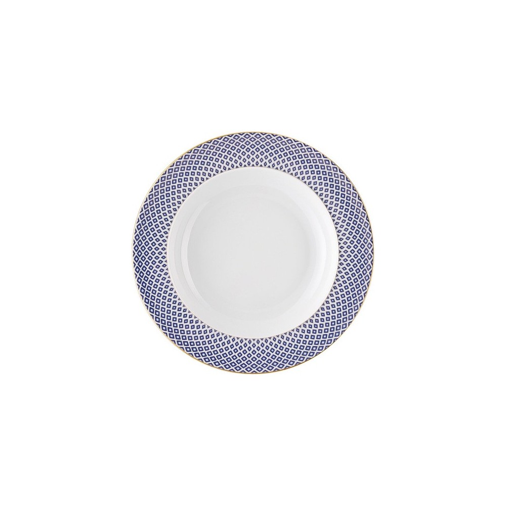 Piatto fondo 22 cm Carreau Blu [faae24eb]