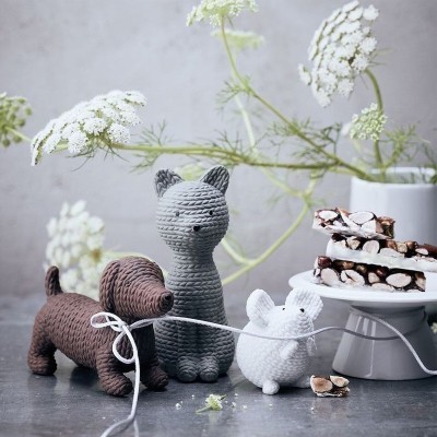 Gatto piccolo Stone Pets 8 cm [4623e6e3]