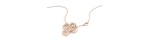 Collana Croce in oro rosa con diamanti [d0bbb5e2]