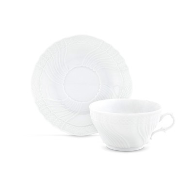 Tazza tè Vecchio Ginori bianco [c7c9c20a]