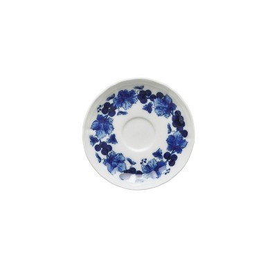 Piatto caffè cm 13,5 Babele Blu [55de3887]