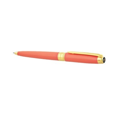 Penna a sfera Linea D-Eternity media corallo e oro [db4b20e9]