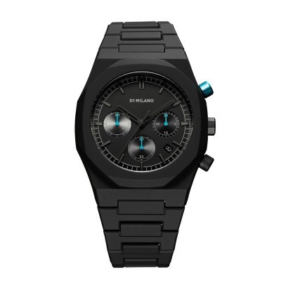 Orologio Charcoal Black Polychrono 40,5mm [5fe1e7af]