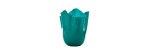 Vaso Fazzoletto Opalino Paraiba H.31 cm [d1e81415]