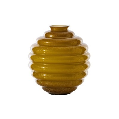 Vaso Deco Te foglia Oro / Pagliesco 24,5 cm [d634da6a]