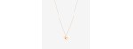 Charm Lady oro rosa 9kt 1 Rubino [a0fb52b8]