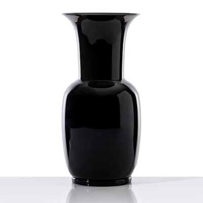 Vaso Opalino Nero H. 42 cm [c2e27662]