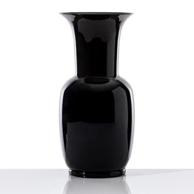 Vaso Opalino Nero H. 42 cm [c2e27662]