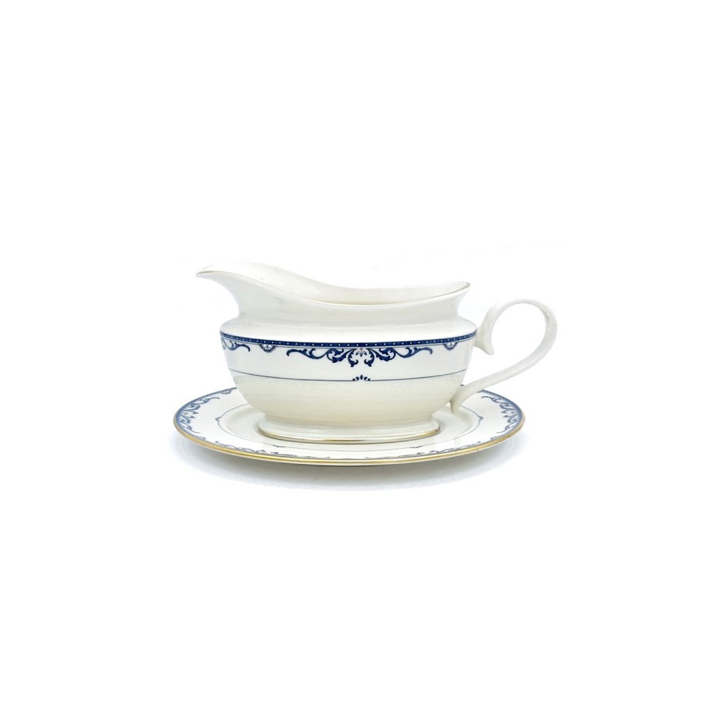 Salsiera con sottopiatto Liberty Gold [54bb725e]