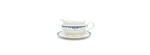 Salsiera con sottopiatto Liberty Gold [54bb725e]