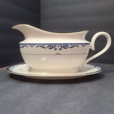 Salsiera con sottopiatto Liberty Gold [8d9d3153]
