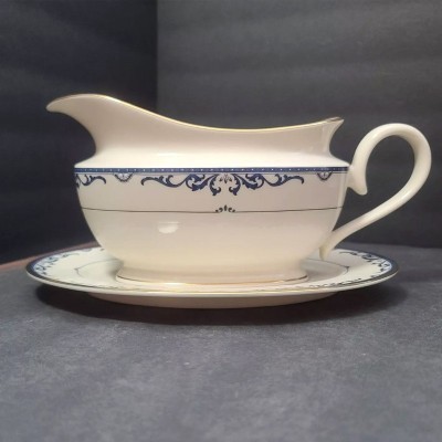 Salsiera con sottopiatto Liberty Gold [8d9d3153]