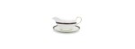 Salsiera con sottopiatto Aynsley Jubilee Blu [b1121b85]