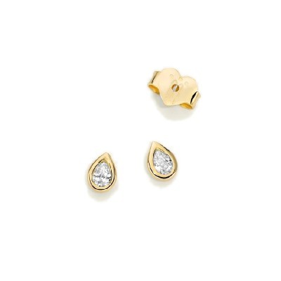 Orecchini con diamante a goccia [06f4f5d0]