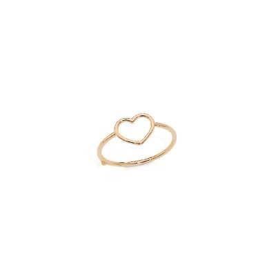 Anello cuore in oro rosa 18kt [4d850a8a]