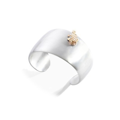 Bracciale Happy Frog Classico oro e diamanti [0ec22e04]