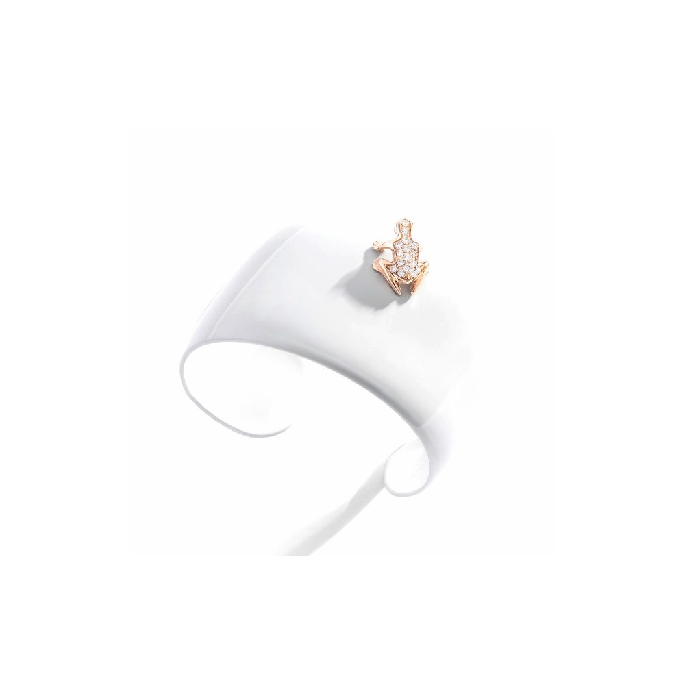 Bracciale Happy Frog B&W oro e diamanti [90d71198]