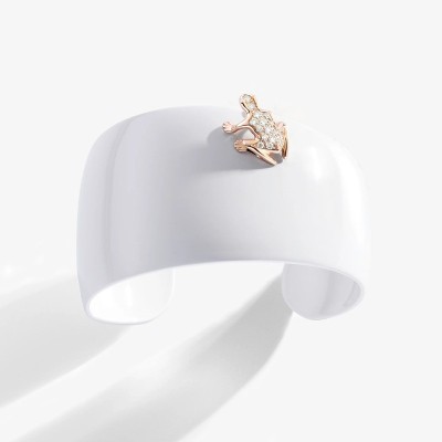 Bracciale Happy Frog B&W oro e diamanti [49f15295]