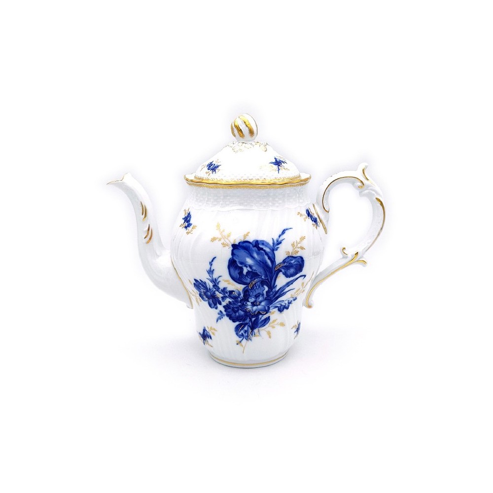 Caffettiera con coperchio Vecchio Ginori [e19c5451]