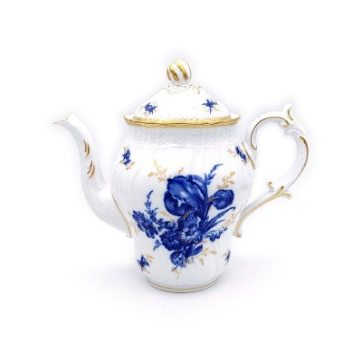Caffettiera con coperchio Vecchio Ginori [e19c5451]