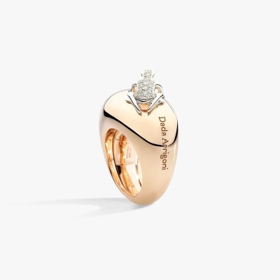 Anello Happy Frog Gold oro e diamanti [dff45355]