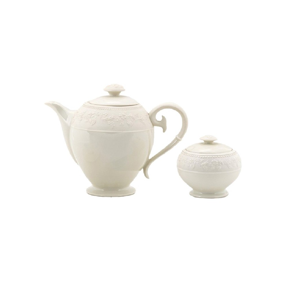 Set Caffettiera e zuccheriera J.L. Coquet Avorio [11d65eac]