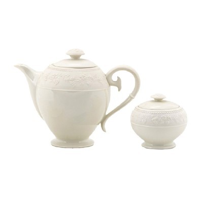 Set Caffettiera e zuccheriera J.L. Coquet Avorio [11d65eac]
