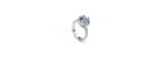Anello Minou oro diamanti e acquamarina [0b8b05bd]