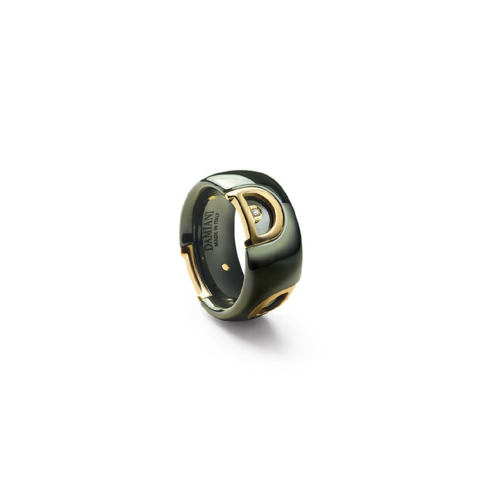 Anello D.Icon ceramica verde [8da22487]