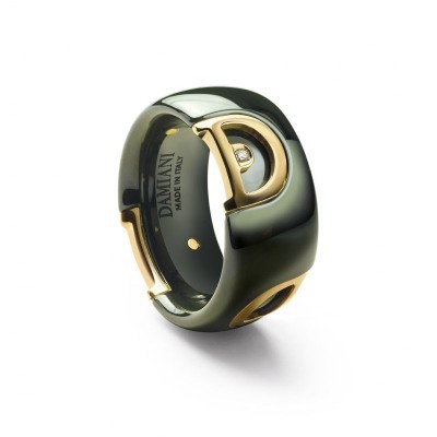 Anello D.Icon ceramica verde [5484678a]
