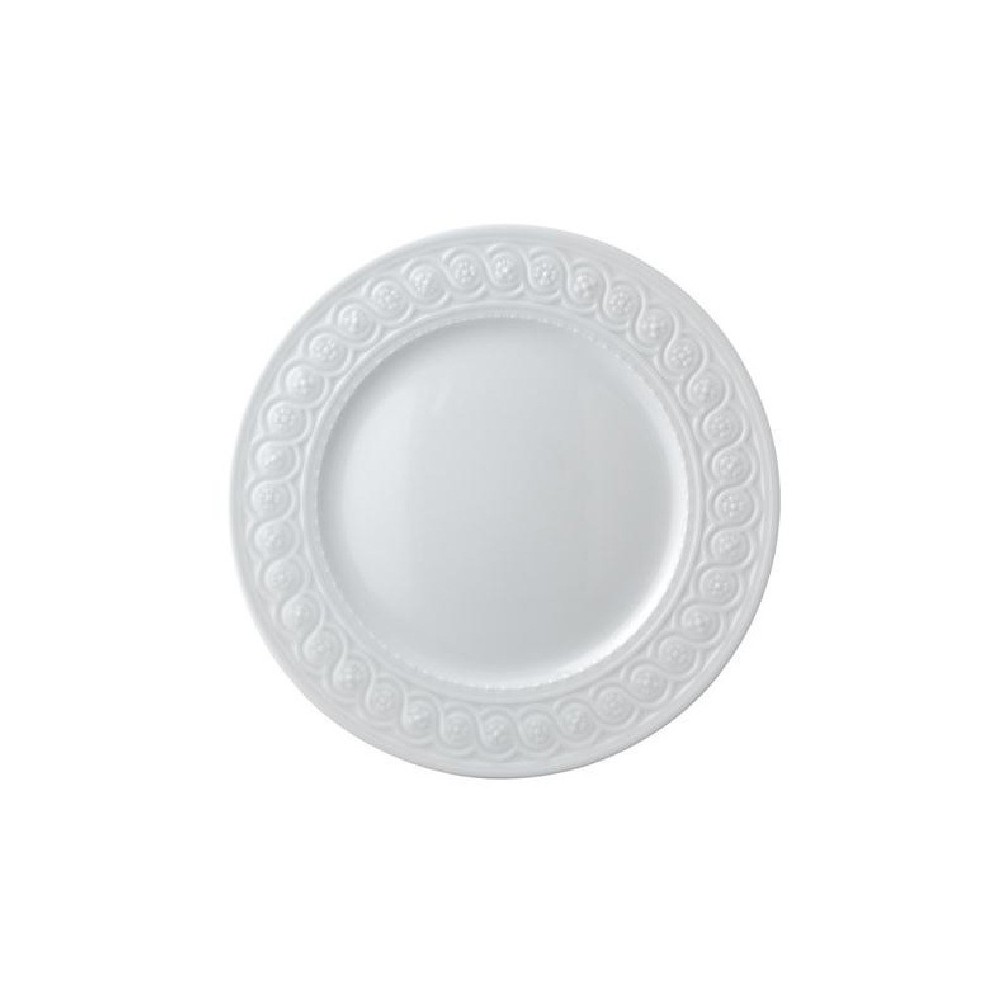 Piatto piano 26 cm Louvre Bianco [e4687ebc]