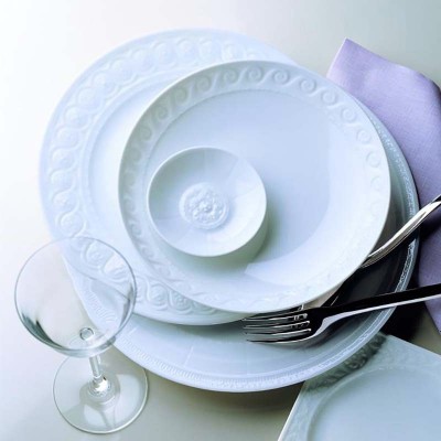 Piatto pasta 22,5 cm Louvre Bianco [afc42d12]