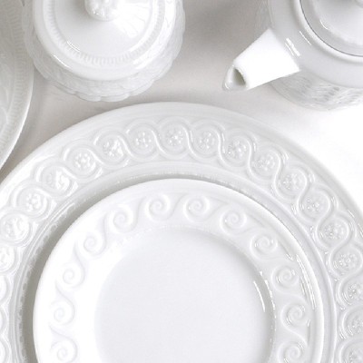Piatto dessert 19 cm Louvre Bianco [bc6e88b8]