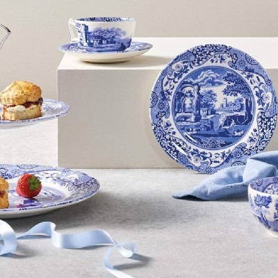 Piattino piano 20 cm Spode Blue Italian [af14e09a]