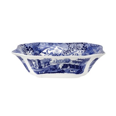 Insalatiera quadrata 23,5 cm Spode Blue Italian [5f93de20]