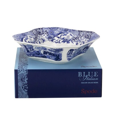Insalatiera quadrata 23,5 cm Spode Blue Italian [e88e1f24]
