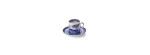 Tazza e piattino da caffè Blue Italian [9cdb692b]