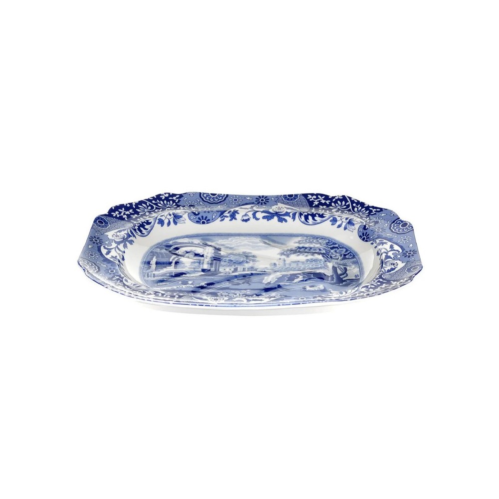 Vassoio Spode Blue Italian 200° anniversario [5452a47a]