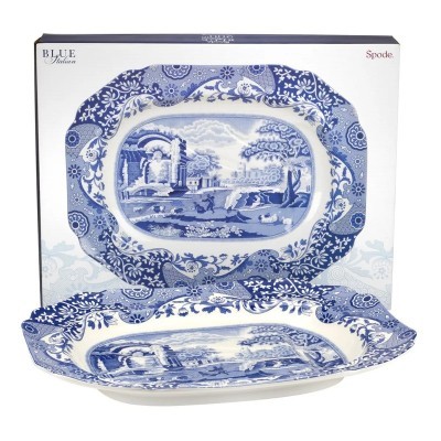 Vassoio Spode Blue Italian 200° anniversario [3a692673]