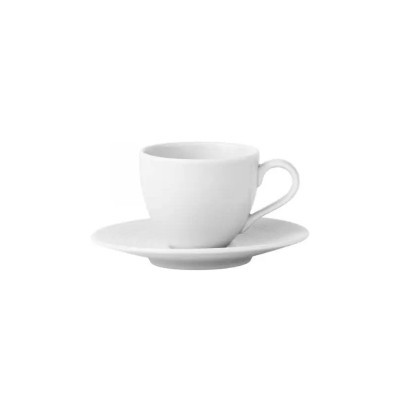 Tazza caffè con piattino Gordon Ramsay Maze White [199974ab]