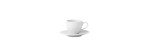 Tazza caffè con piattino Gordon Ramsay Maze White [199974ab]