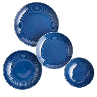 Set piatti 35 pz Gordon Ramsay Maze blu [459a4a32]