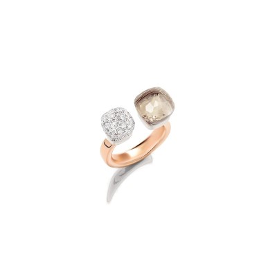 Anello Nudo Topazio Bianco [6a5b5986]