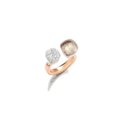 Anello Nudo Topazio Bianco [6a5b5986]