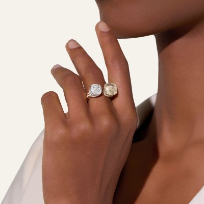 Anello Nudo Topazio Bianco [b37d1a8b]