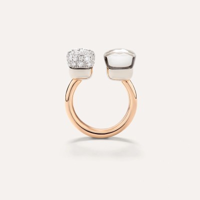 Anello Nudo Topazio Bianco [0460db8f]